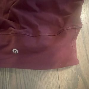Marroon Lulu leggings worn once!